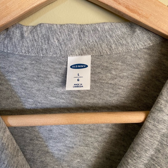 NWOT OLD NAVY Relaxed Button-Front Sleep Shirt - Picture 5 of 8